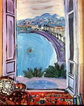 The Window At Nice Artwork by Raoul Dufy