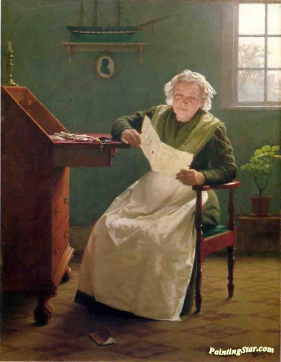 Dear Polly Artwork by Seymour Joseph Guy