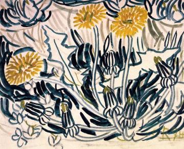 Flowers Artwork by Christian Rohlfs