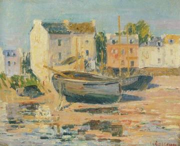 Ships at Port Artwork by Gustave Loiseau