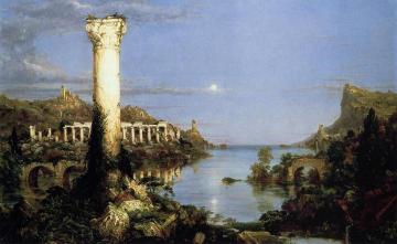 The Course of Empire: Desolation Artwork by Thomas Cole