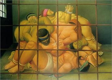 Abu Ghraib 57 Artwork by Fernando Botero