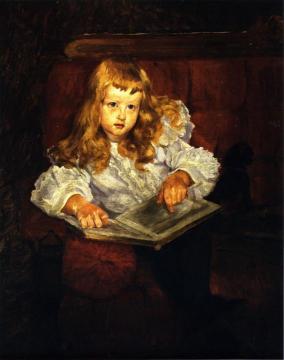 Oil Study for Portrait of Joseph Norris Dowlin Artwork by William Trego