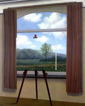 La Condition Humaine Artwork by Rene Magritte