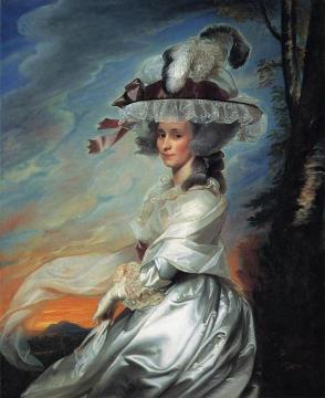 Mrs. Daniel Denison Rogers (abigail Bromfield) Artwork by John Singleton Copley