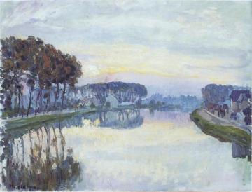 The Marne at Lagny Artwork by Henri Lebasque