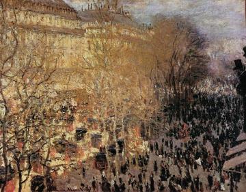The Boulevard des Capuchine Artwork by Claude Oscar Monet