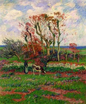 Finestere, Autumn Artwork by Henry Moret