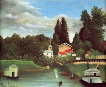The Mill at Alfort Artwork by Henri Rousseau