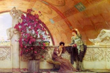 Unconscious Rivals Artwork by Sir Lawrence Alma Tadema