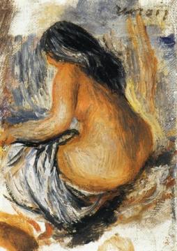 Bather From The Back Artwork by Pierre Auguste Renoir