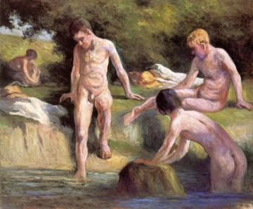 Nude Bathers Artwork by Maximilien Luce