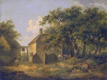Roadside Inn Artwork by George Morland