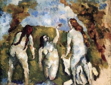 Three Bathers (after Cézanne) Artwork by Émile Bernard