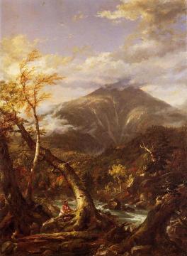 Indian Pass - Tahawus Artwork by Thomas Cole