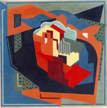 Cubist Composition Artwork by Albert Gleizes