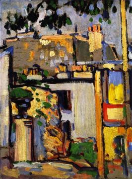 Boulevard Edgar Quinet, Paris Artwork by John Duncan Fergusson