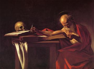 St Jerome Artwork by Caravaggio