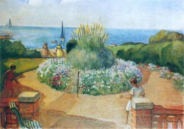 The Terrasse At Prefailles Artwork by Henri Lebasque