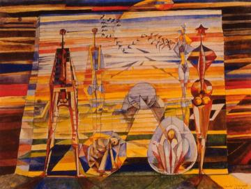 The Metaphysical Wall Artwork by Andre Masson