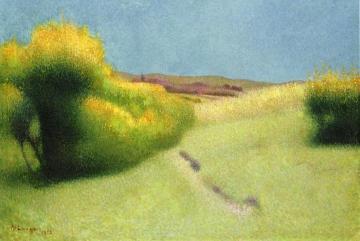 Summer Landscape Artwork by Achille Lauge