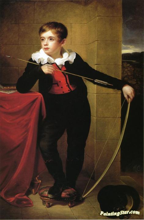 Boy from the Taylor Family Artwork by Rembrandt Peale