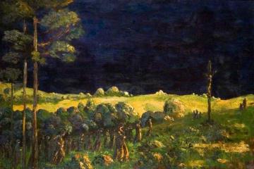 Wayside Crucifix Artwork by Thomas Edwin Mostyn