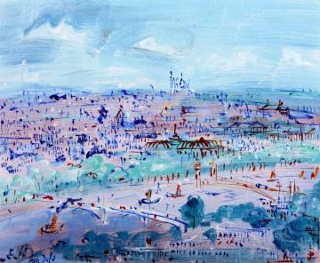Banks Of The Seine Artwork by Raoul Dufy