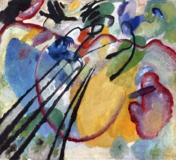 Improvisation 26 (Rowing) Artwork by Wassily Kandinsky