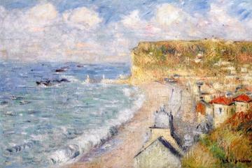 The Beach at Fecamp Artwork by Gustave Loiseau