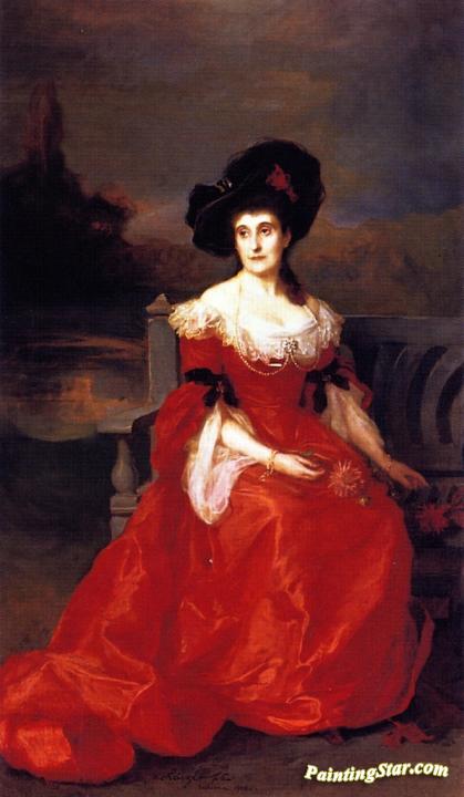 Marguerite Alexandrine, Duchesse Du Gramont, Née De Rothschild Artwork by Philip Alexius de Laszlo
