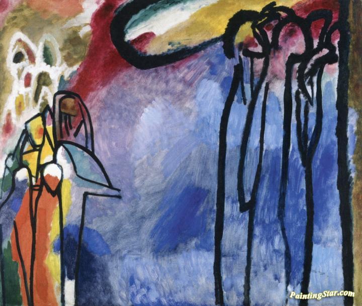 Improvisation 19 Artwork by Wassily Kandinsky
