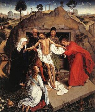 Entombment of Christ Artwork by Rogier van der Weyden