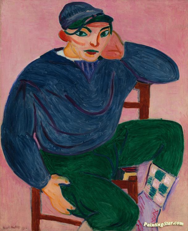 Young Sailor (version Ii) Artwork by Henri Matisse