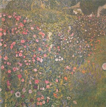 Italian garden landscape Artwork by Gustav Klimt