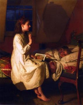 Story Of Golden Locks Artwork by Seymour Joseph Guy