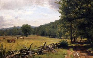 The Meadow Artwork by Thomas Worthington Whittredge
