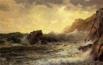 Breaking Waves Artwork by William Trost Richards
