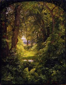 Woodland Landscape Artwork by William Trost Richards