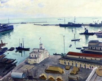 The Port of Algiers Artwork by Albert Marquet