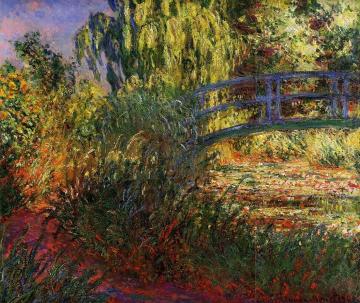 Path Along The Water-lily Pond Artwork by Claude Oscar Monet