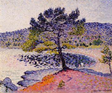 The Beach, Evening Artwork by Henri Edmond Cross