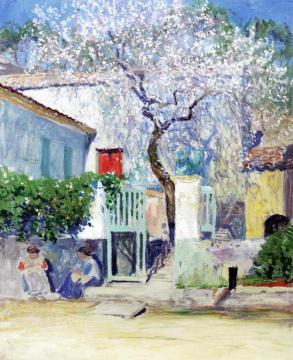 Spring on the Riviera Artwork by Guy Orlando Rose
