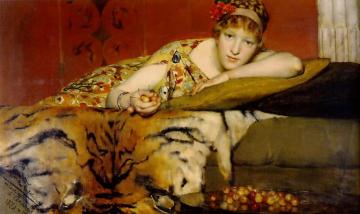 Cherries Artwork by Sir Lawrence Alma Tadema