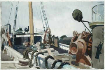 Deck Of A Beam Trawler, Gloucester Artwork by Edward Hopper