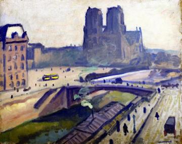 Notre-Dame de Paris Artwork by Albert Marquet