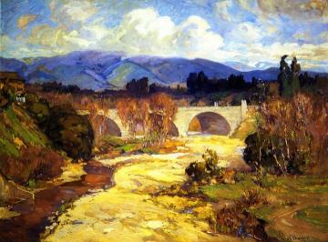 Arroyo Seco Bridge Artwork by Franz Bischoff