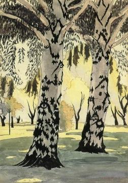 Poplars In May Artwork by Charles Burchfield