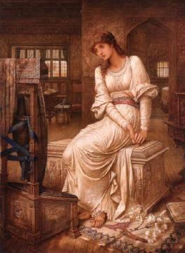 Elaine Artwork by John Melhuish Strudwick