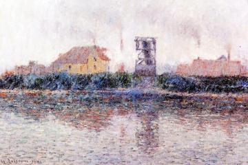 Banks of the Oise Artwork by Gustave Loiseau